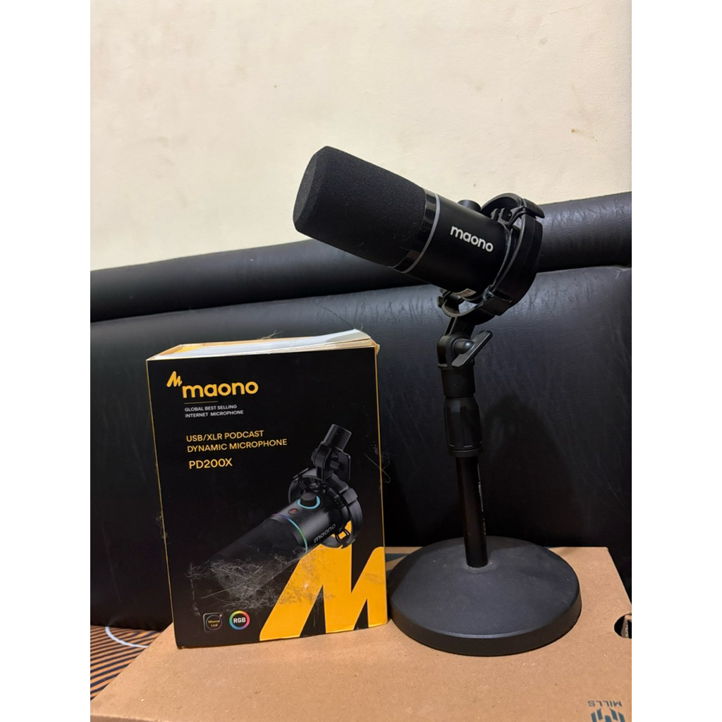 microphone maono pd200x second like new