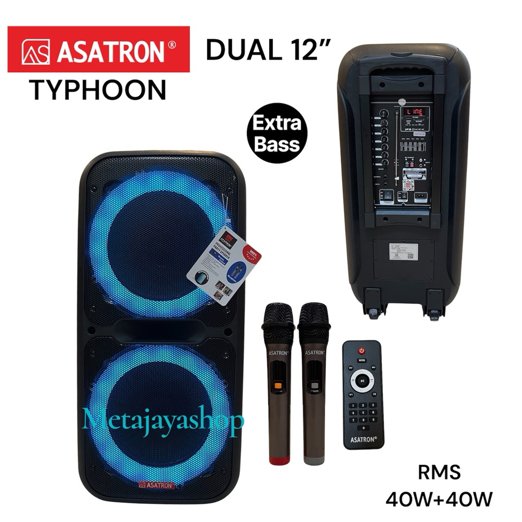 Speaker Party Asatron Dual 12 Typhoon