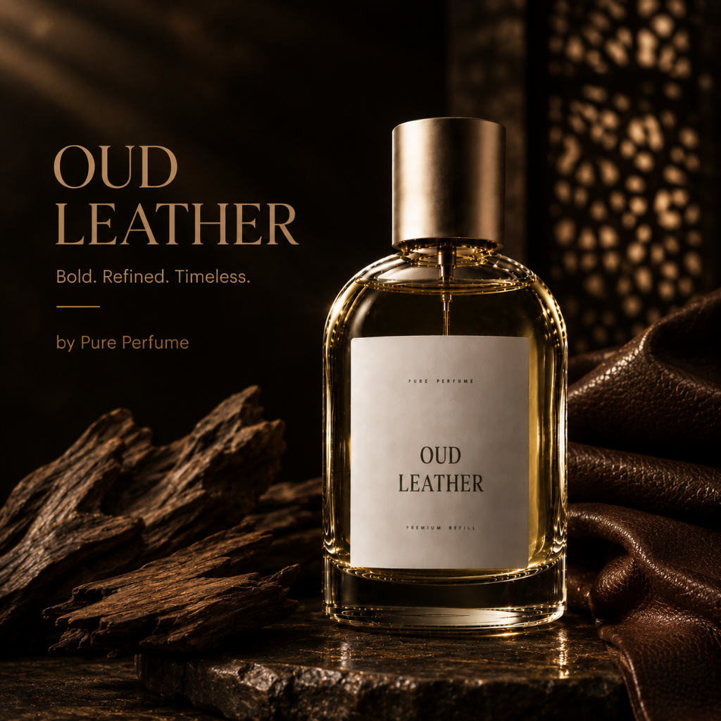 PURE PERFUME Oud Leather | Dark Leather Oud Prestige