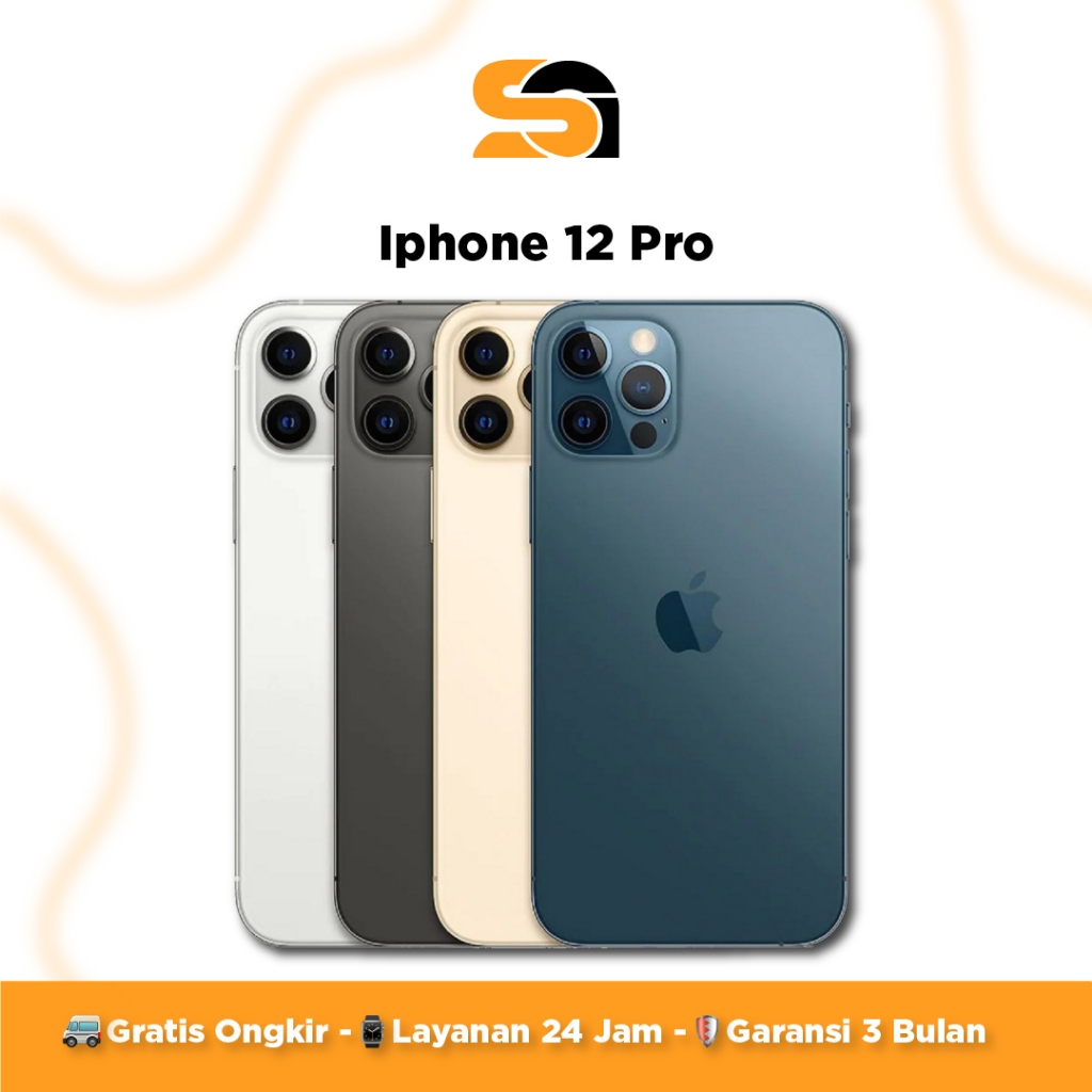 (KHUSUS CICILAN ) Iphone series 12PRO/ PRO MAX Second Like New ORI INTER