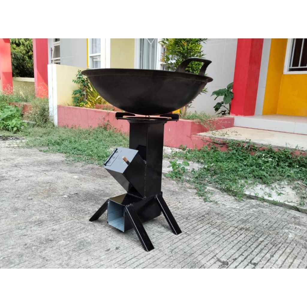 Kompor Kayu Rocket Stove Gen-2