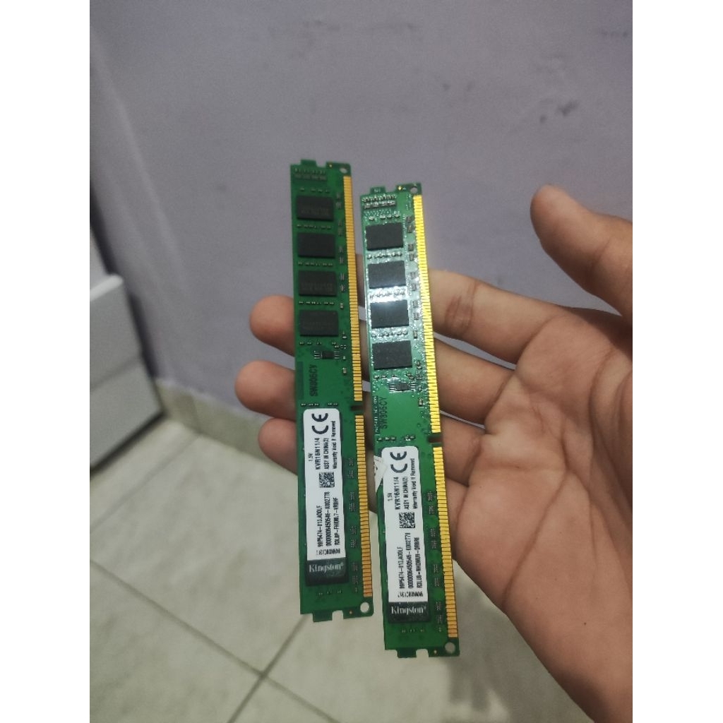 Ram PC DDR3 Kingston 8GB 2x4GB 1600mhz