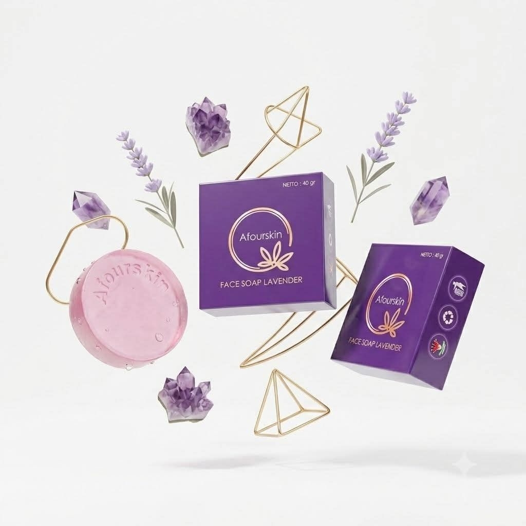 FACE SOAP AFOURSKIN/ SABUN WAJAH AFOURSKIN