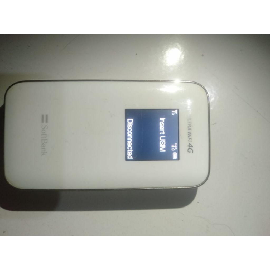 modem ZTE  4g  kondisi rusak bahan servisan  tidak muncul jaringan