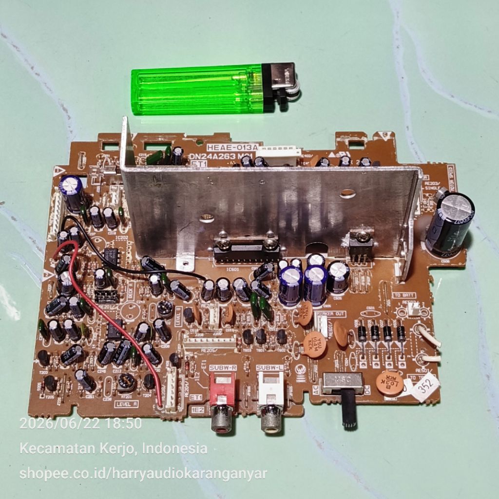 Modul Power-Amp IC AN7135 Ori Lepasan POLYTRON Belum Ditest