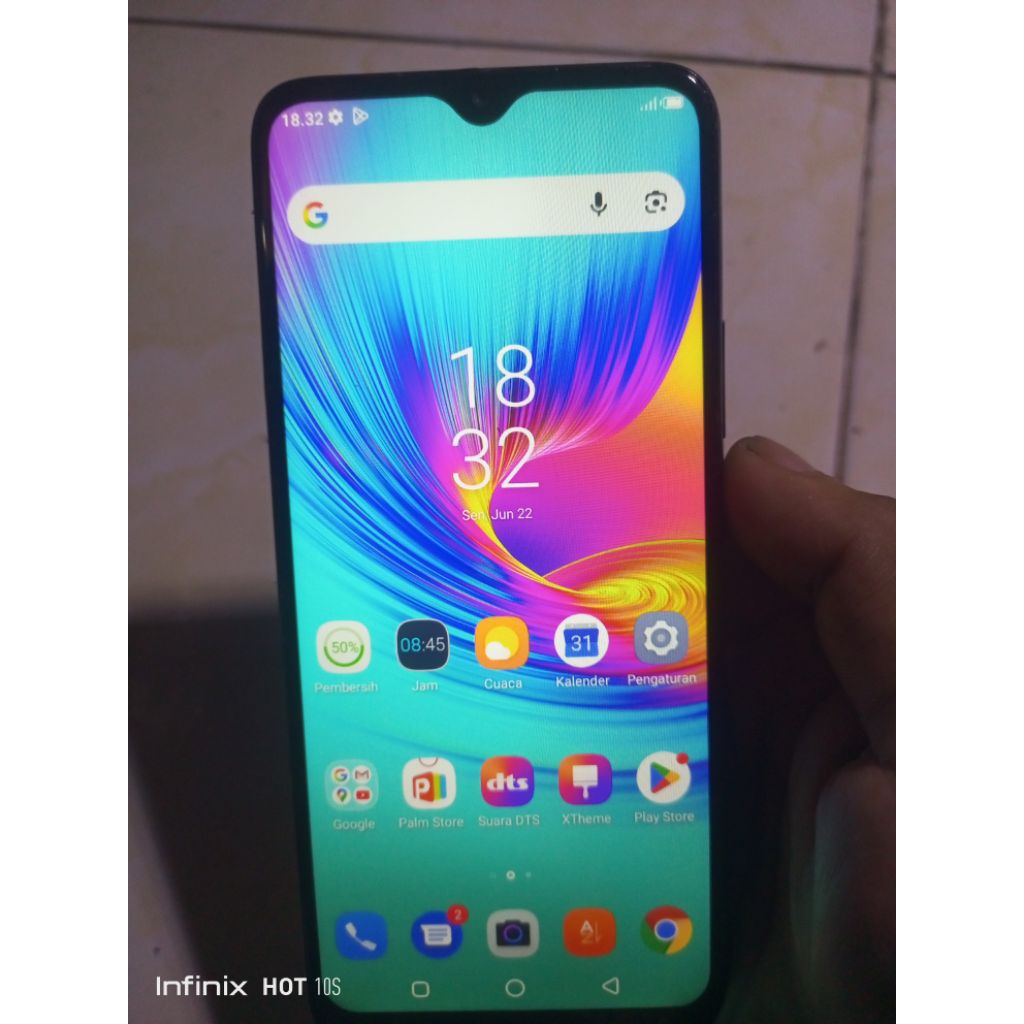 hp second terasa baru siap pakai Infinix hot 9 play ram 4/64 no minus mulus