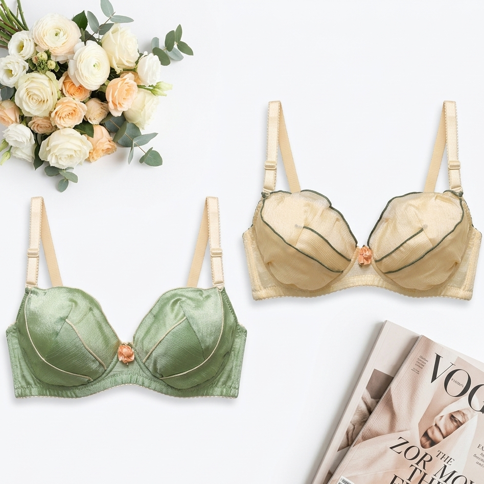 Bra Wanita BH Fancy Push Up Lucu Kawat Rien Paolo 8204tgc