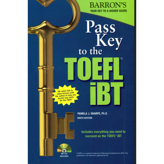 Barron_s Pass Key To The TOEFL IBT Nieth 9th Edition + audio