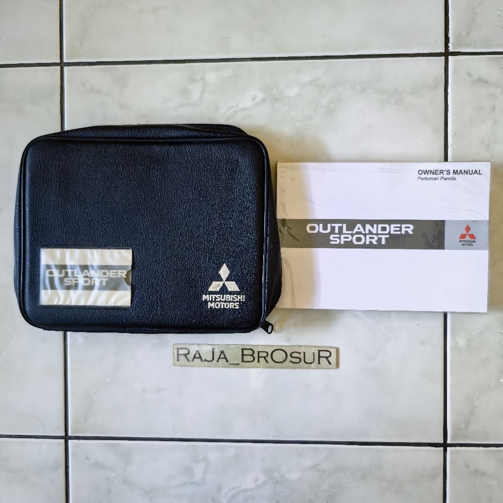 Owners Manual book/Buku pedoman Pemilik Mitsubishi Outlander Sport 2012-2016 Free tas ORI Original