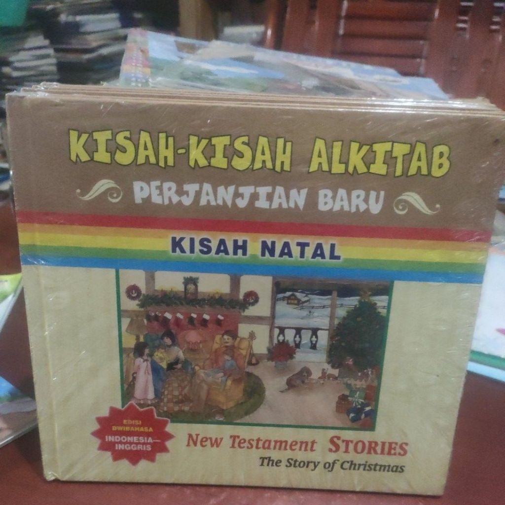 KISAH KISAH ALKITAB  PERJANJIAN BARU, KISAH NATAL,EDISI DUA BAHASA