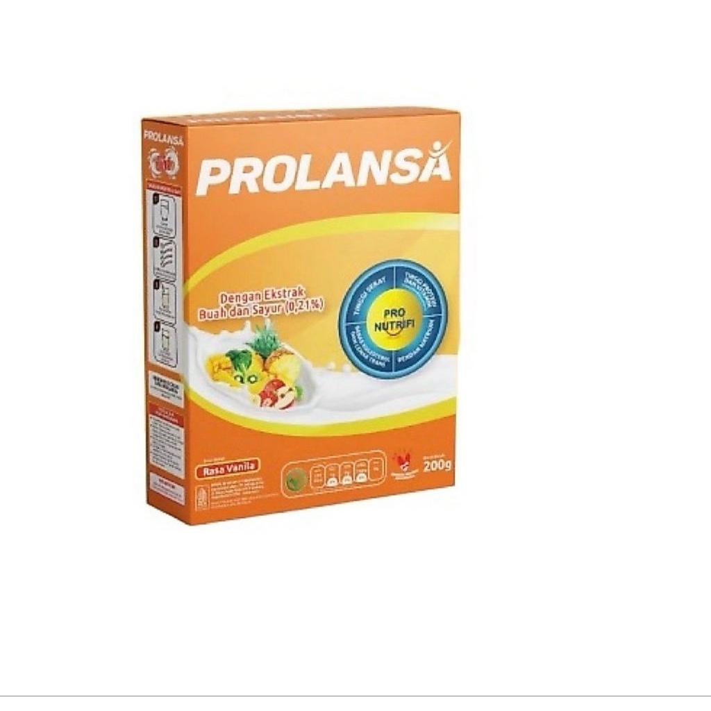 PROLANSIA Susu Lansia Rasa Vanila 200gr
