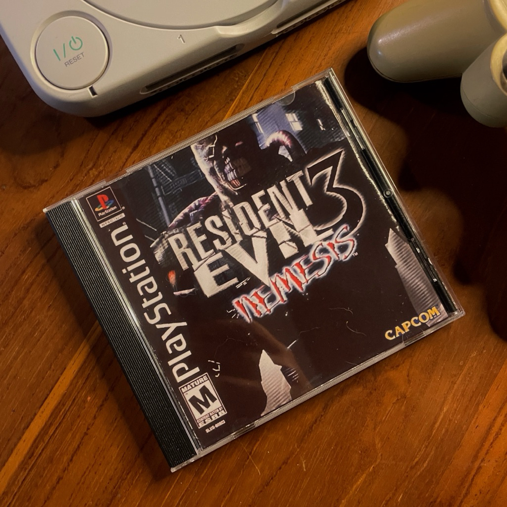 CD Game PlayStation 1 / Kaset PS1 Resident Evil 3 Nemesis