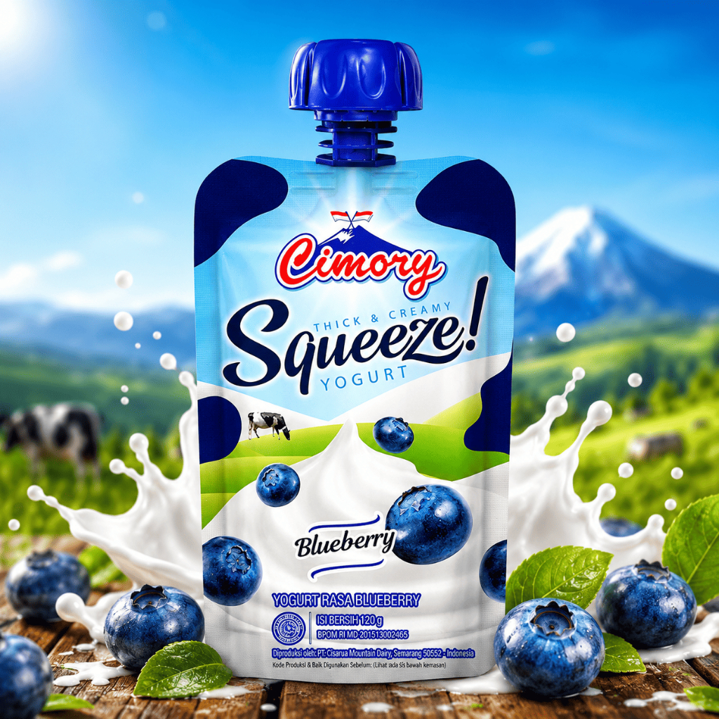 CIMORY SQUEEZE BLUEBERRY 120ML