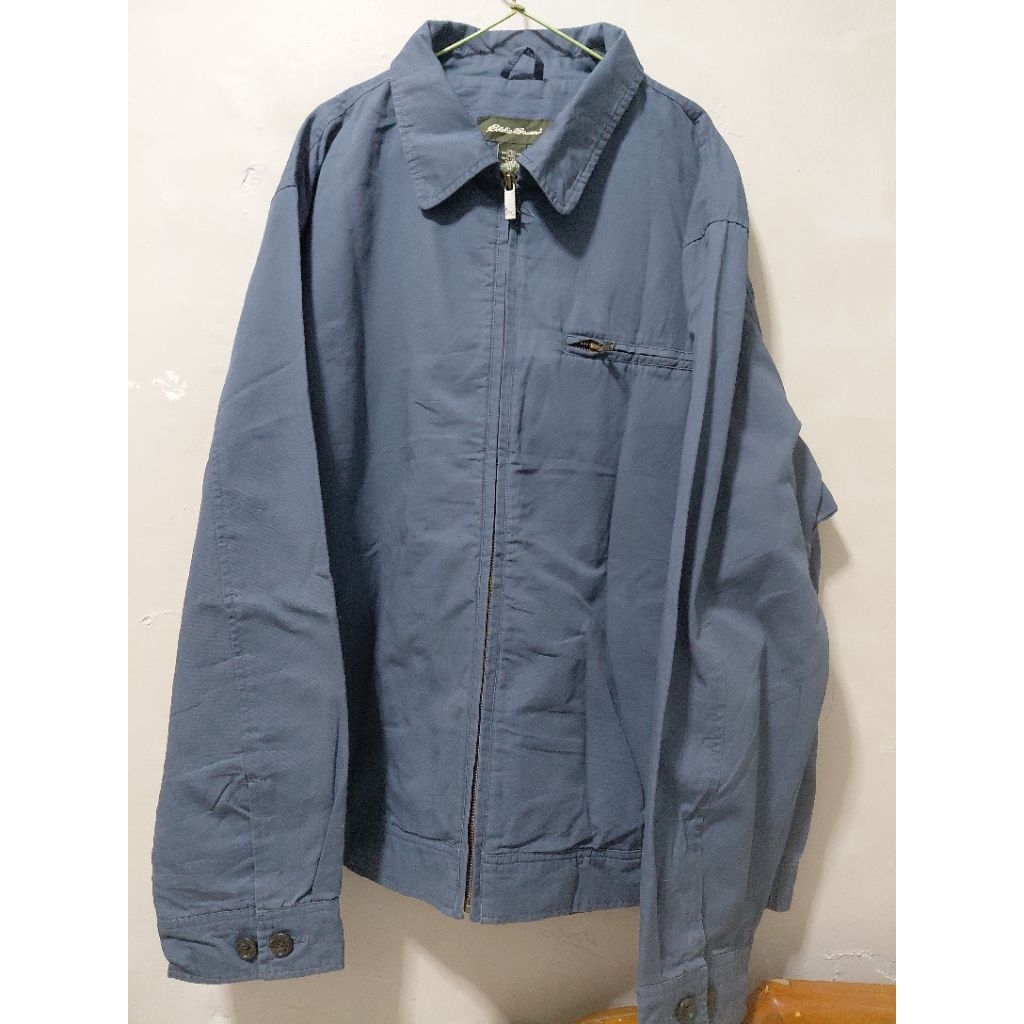 Jaket kasual kanvas eddie bauer