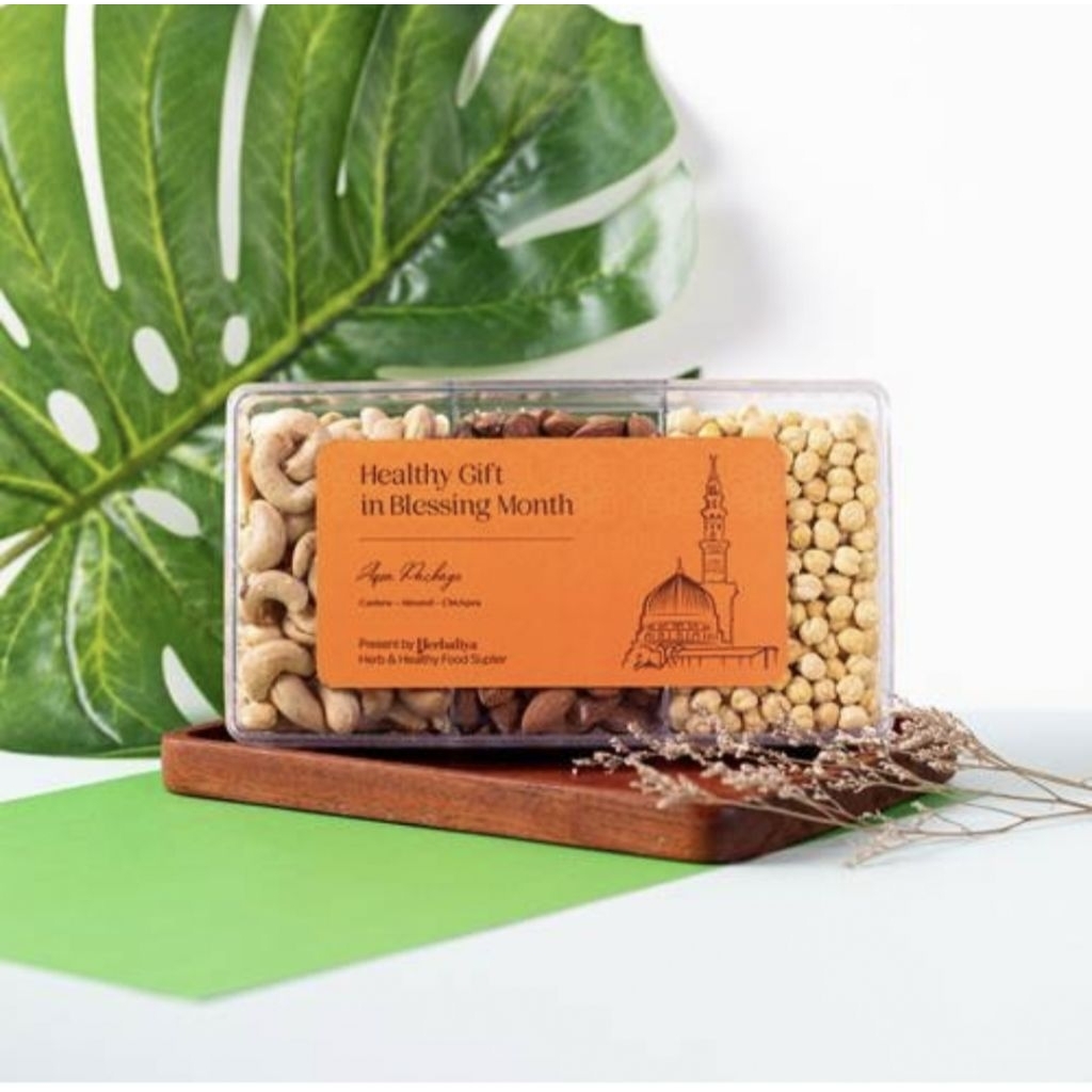ALIYA Hampers Superfood Nut Mix(Almond Kacang Arab Kacang Mete) 500gr