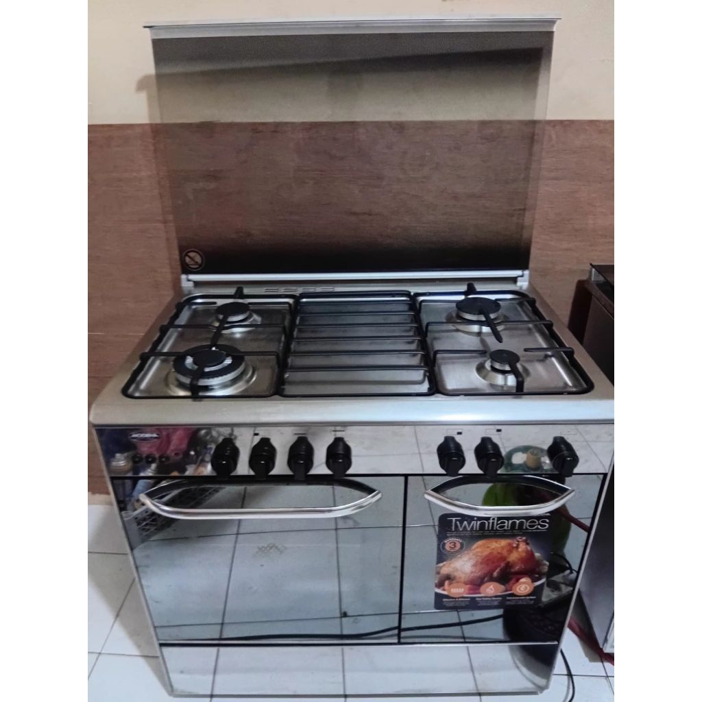 kompor+oven modena 4 tungku