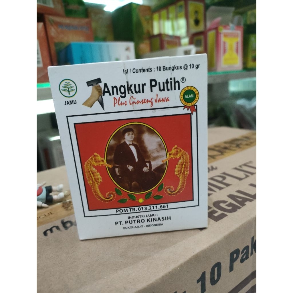 tangkur putih plus gingseng