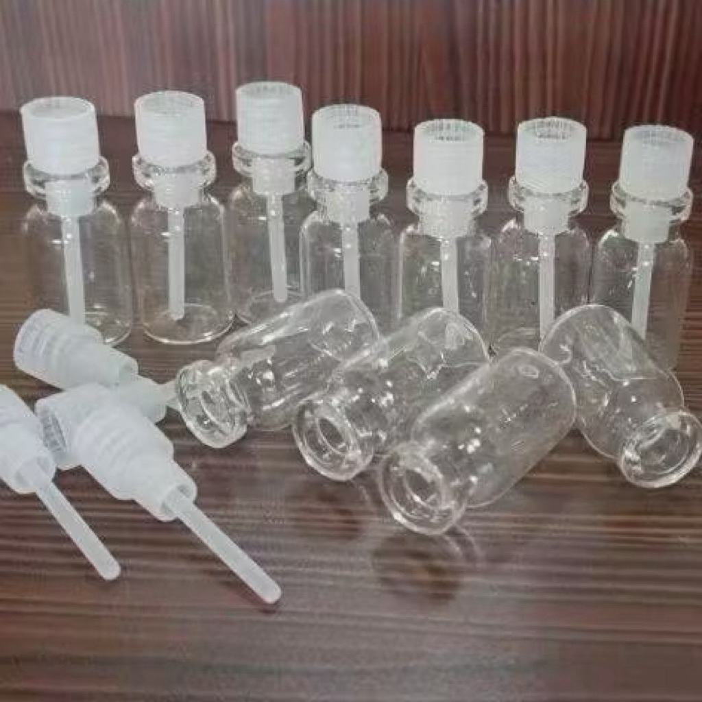 GROSIR 100PCS BOTOL TEASTER PARFUM BOTOL KECIL 2.5MILI BOTOL KACA