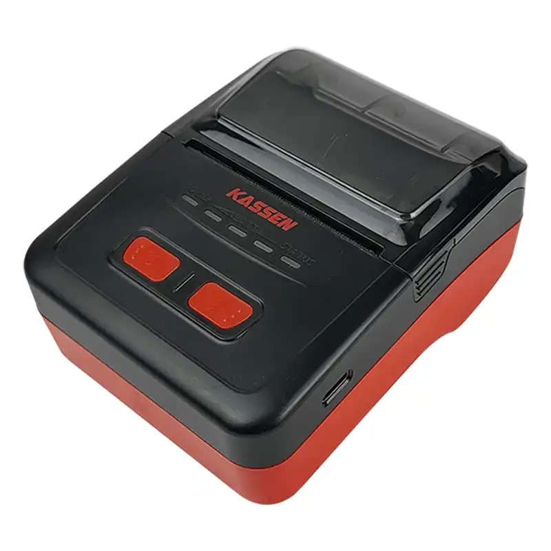 Printer Kasir tanpa kabel Kassen MT200VL Pengganti MT200 Thermal Bluetooth 58mm Portable Cetak Struk