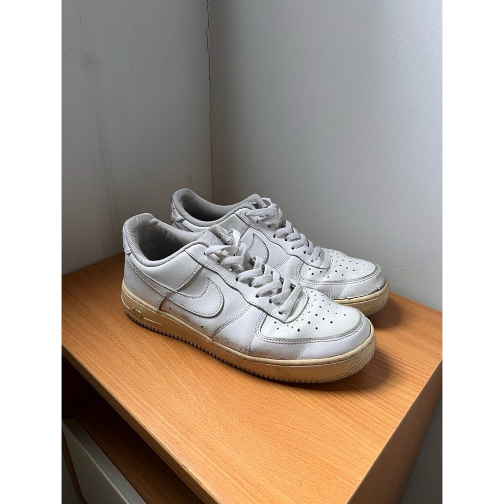 NIKE AIR FORCE 1 - WHITE (NO BOX, USED)