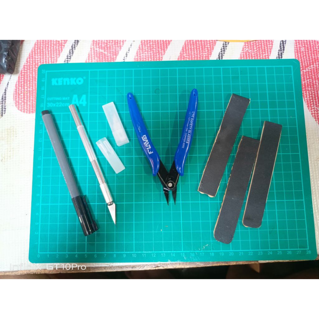 PAKET TOOLS GUNPLA PEMULA | ALAT RAKIT GUNPLA SET |  SET TOOLS KERAJINAN