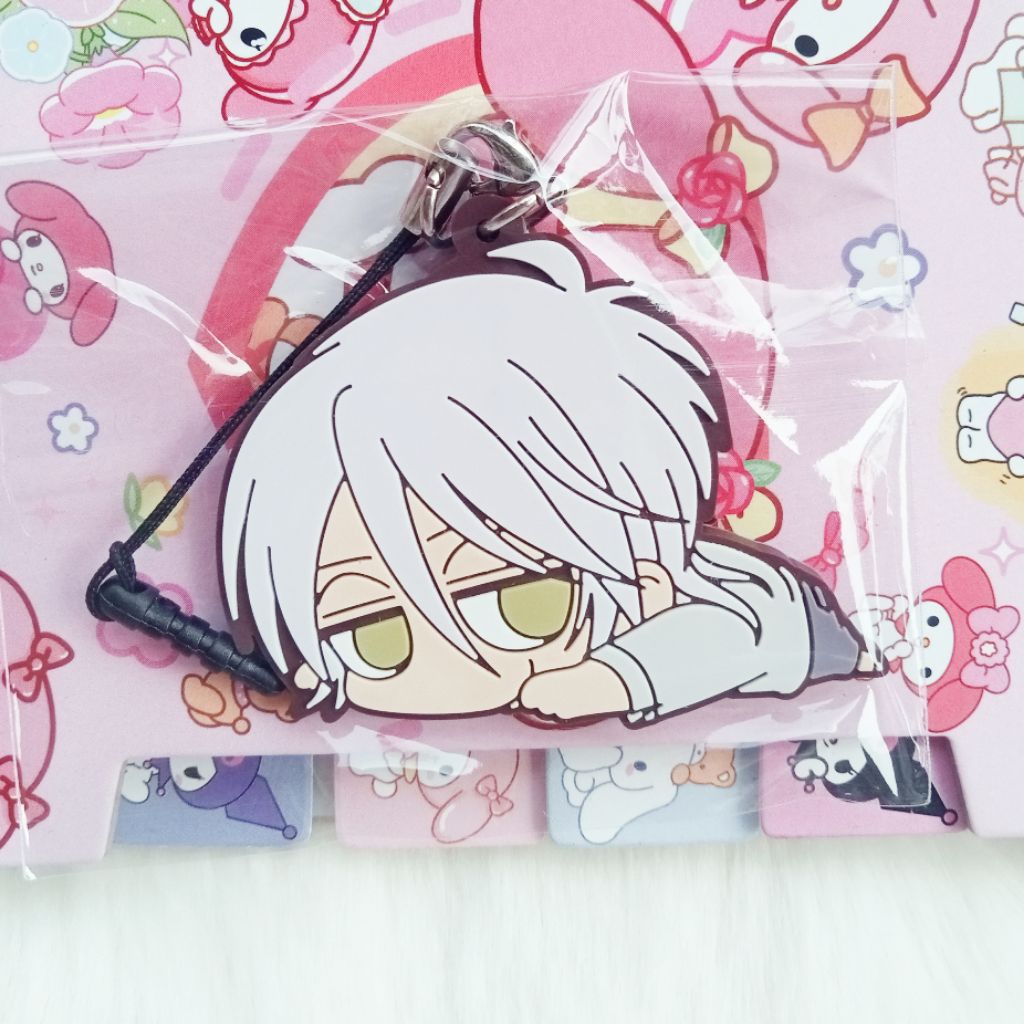 PSYCHO PASS Official Makishima Shogo Rubber Strap Keychain Merch