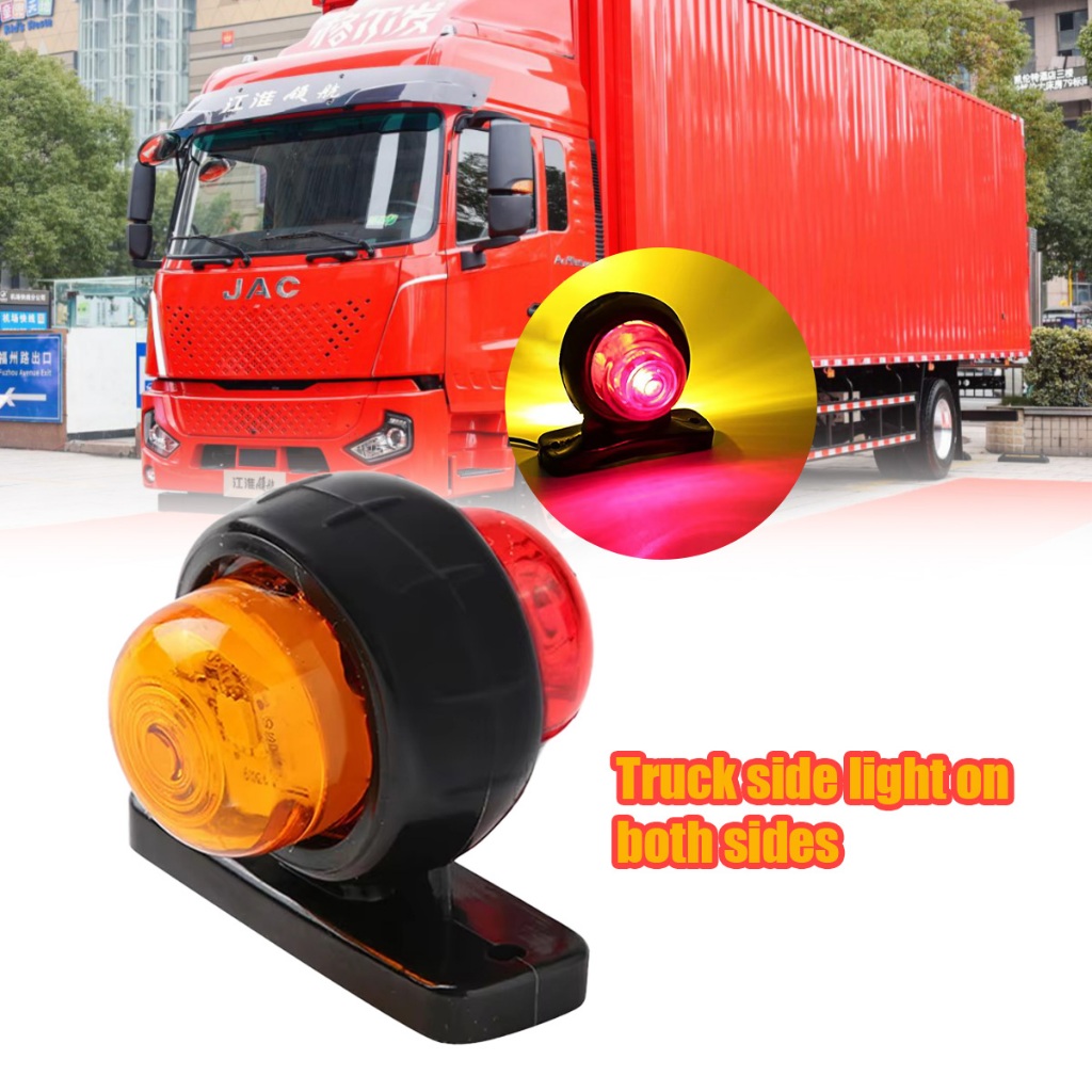Lampu bak truk 12 volt samping Lampu samping truk 24 volt Lampu samping truk Lampu samping bak truk 