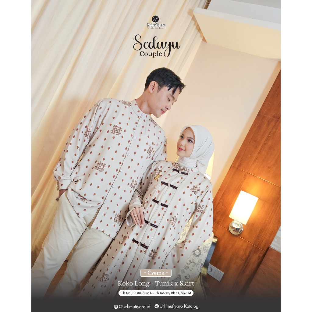 SEDAYU Couple Tunik Vest Kemeja