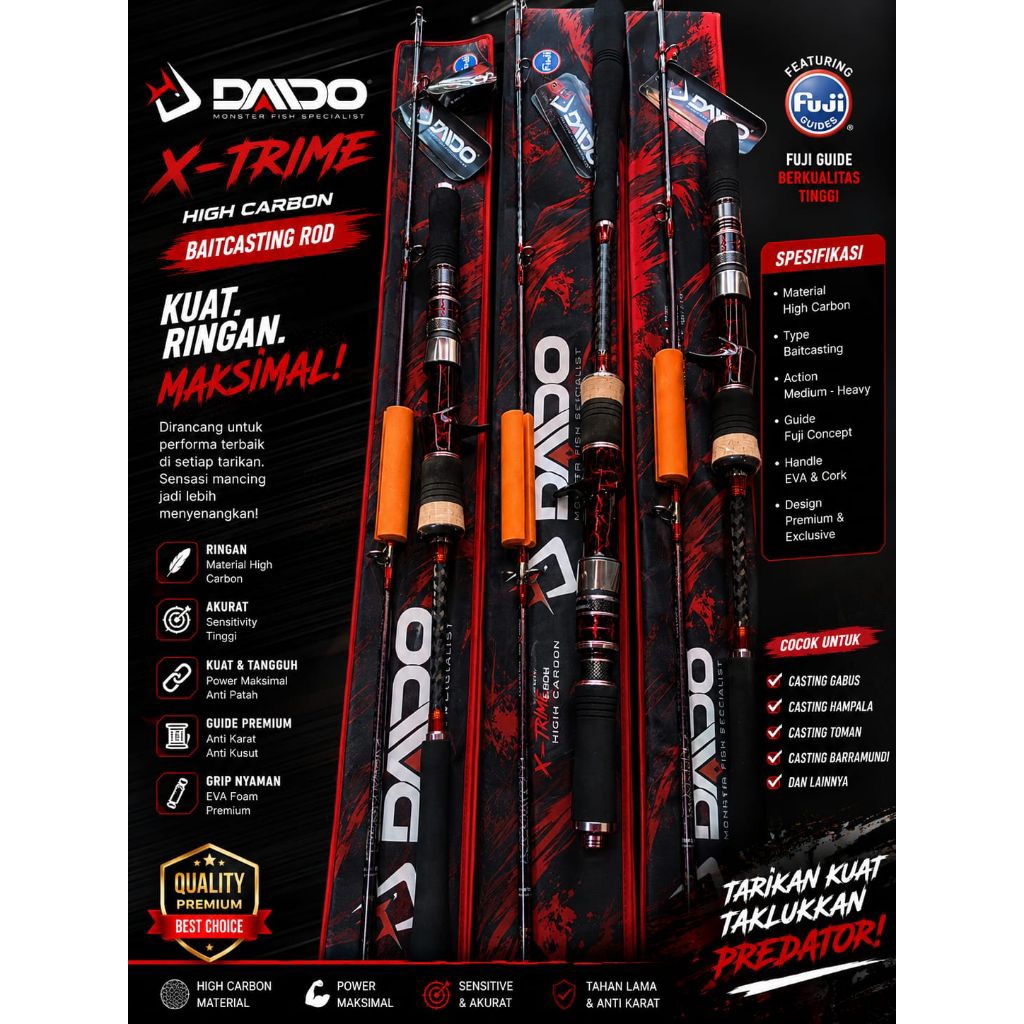 Joran Jigging Daido Kraken OH 180 full fuji