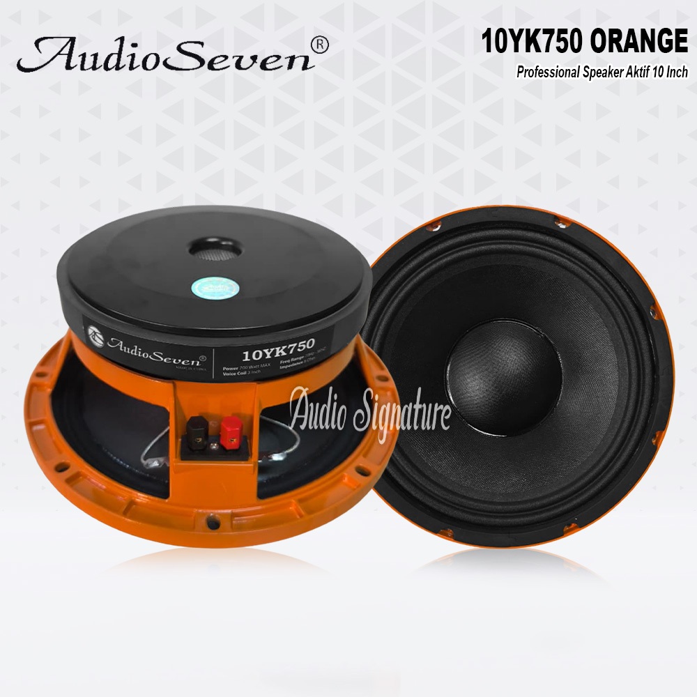 Komponen Speaker Audio Seven 10 Inch Model RCF 10 750 YK Original