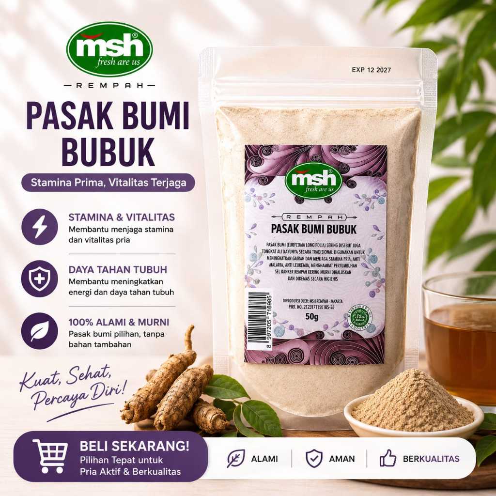 Pasak Bumi Bubuk , Pasak Bumi Bubuk Original , Pasak Bumi Bubuk Asli Alami