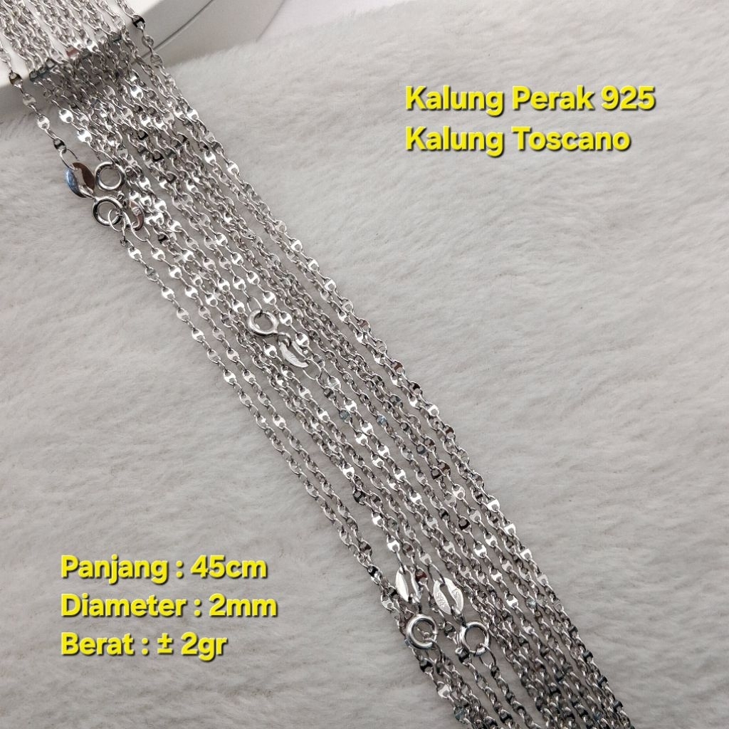 Kalung Perak 925 Kalung Toscano