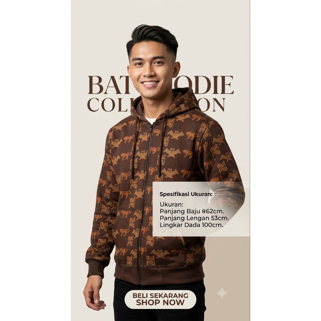 preloved jaket zipper preloved