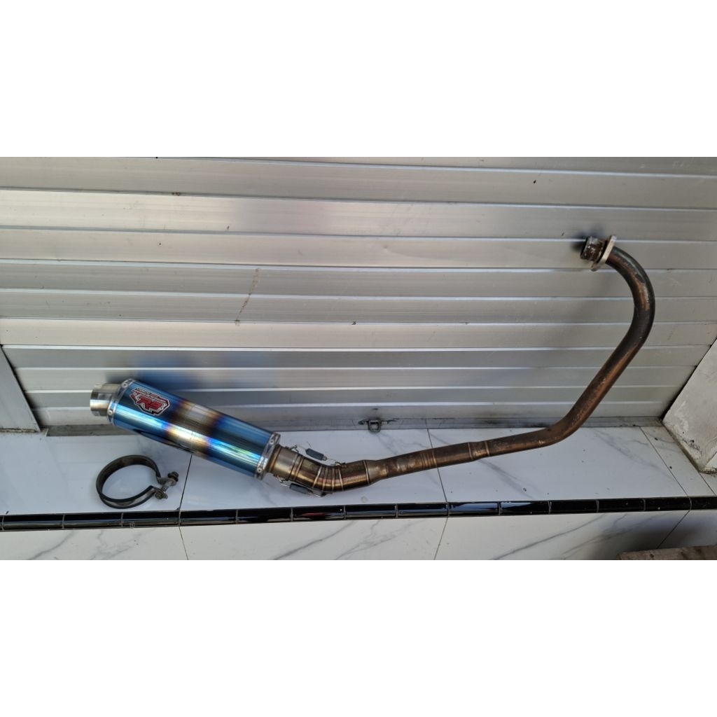 Knalpot R9 tiger revo original seken mulus