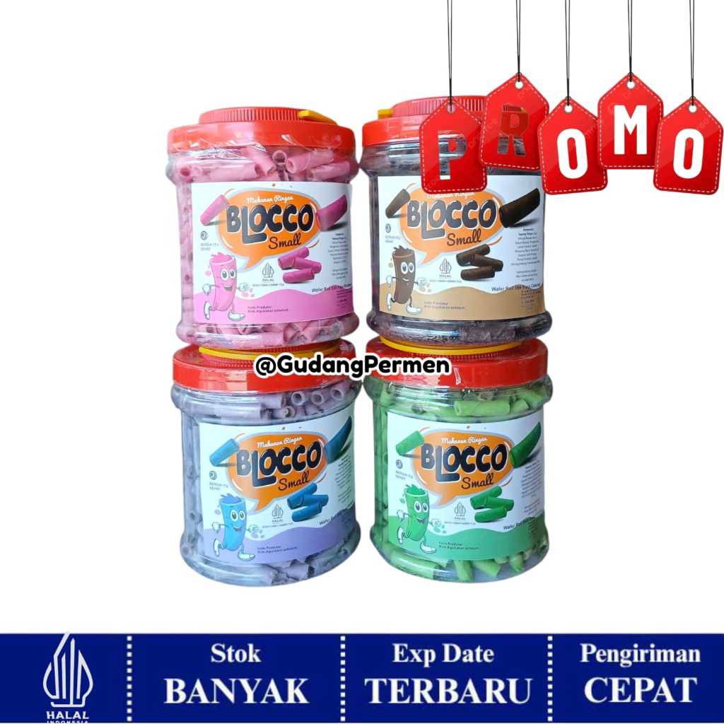 MJ Blocco Small isi 450 gr / Mini Astor Aneka Rasa