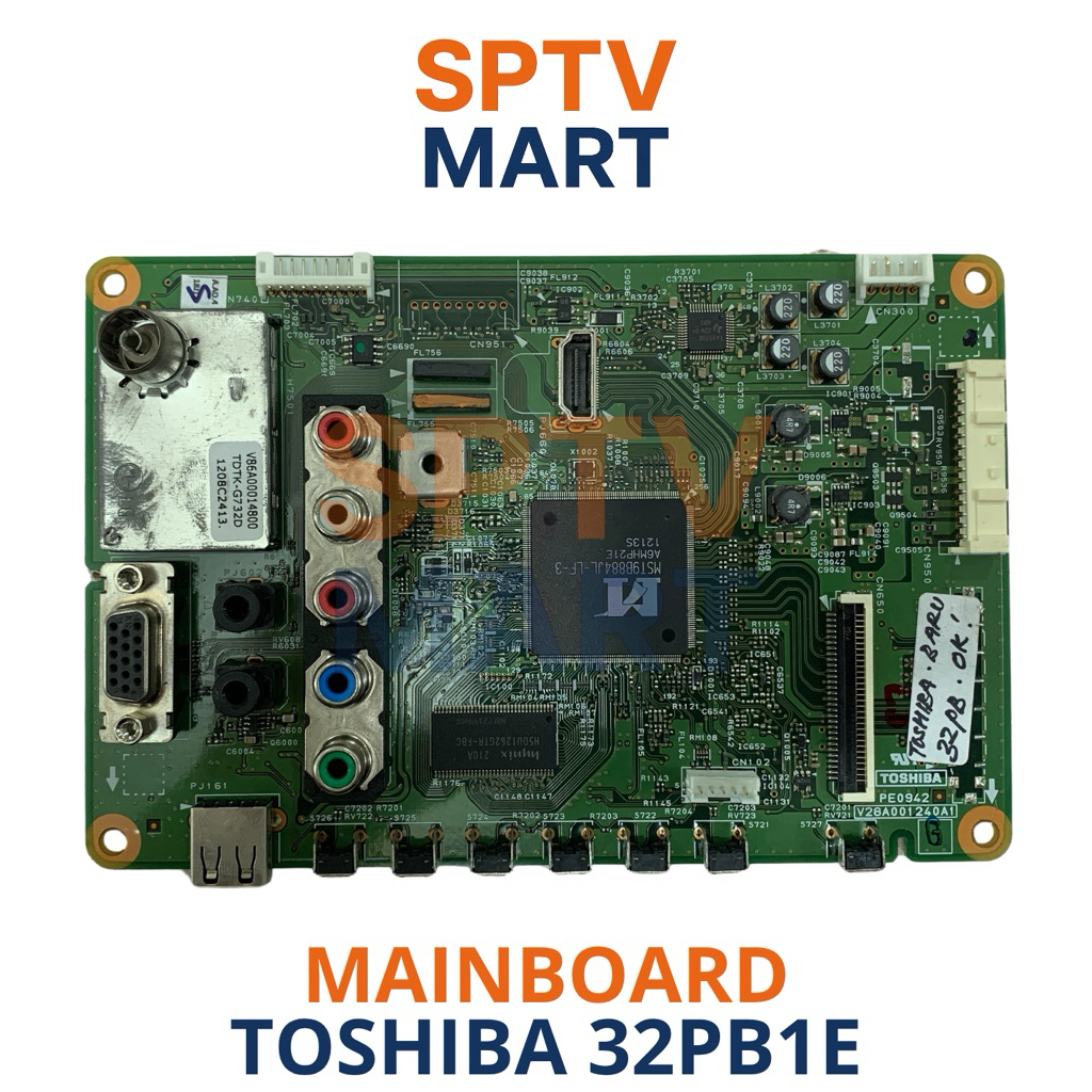 MAINBOARD TV TOSHIBA 32PB1E – MB TOSHIBA 32PB1E