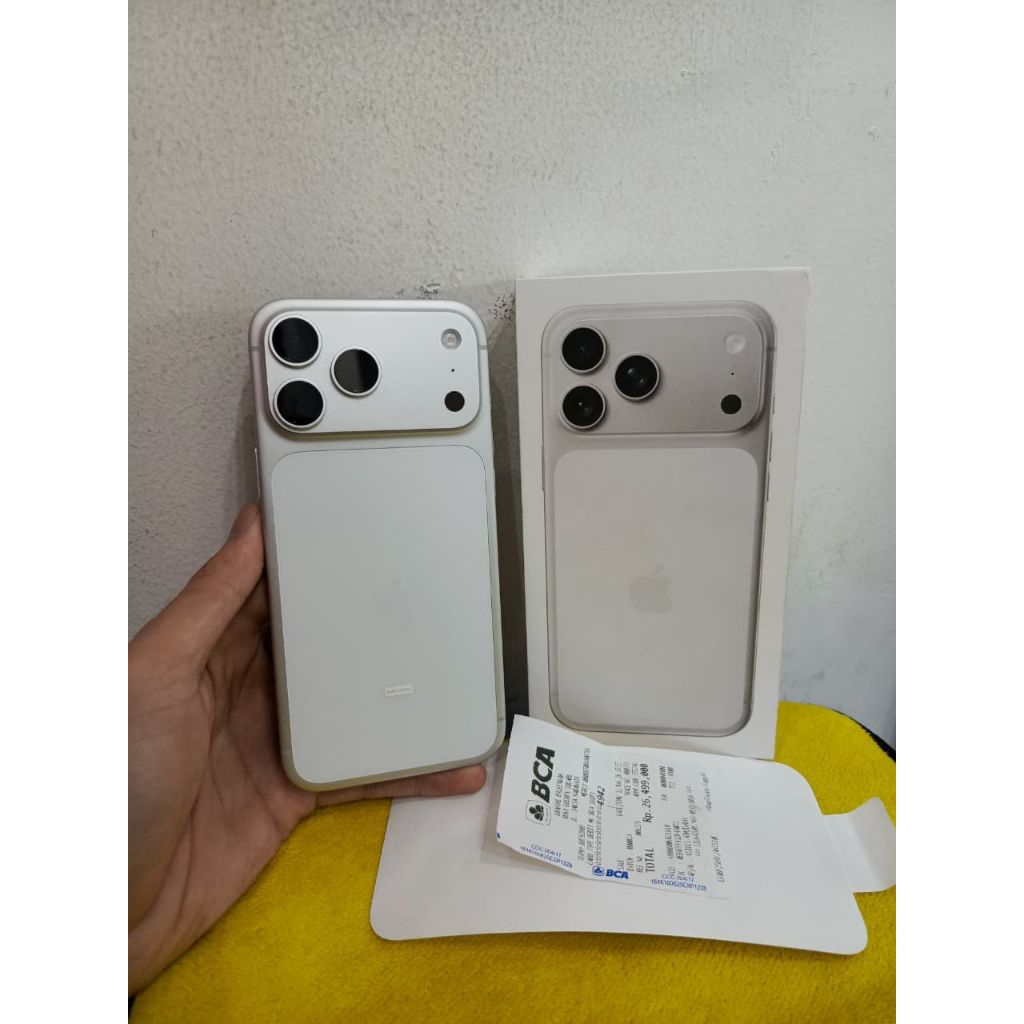 iPhone 17 Pro Max 512gb Silver iBox Second