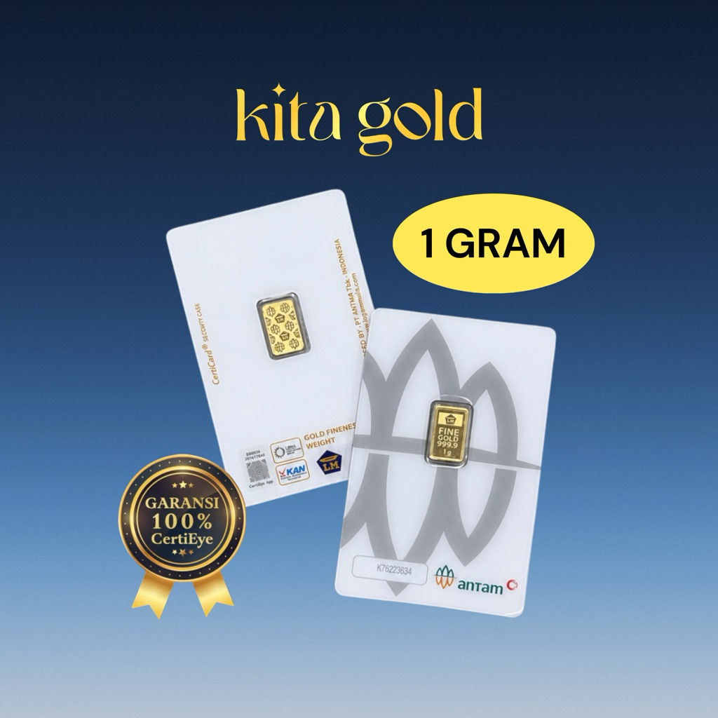 ANTAM LOGAM MULIA 1 GRAM - KITA GOLD