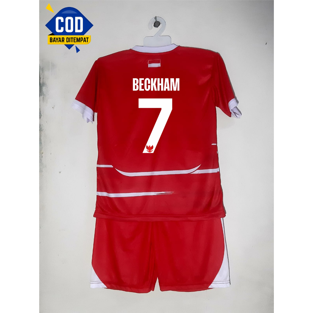 SC KIDS - Timnas 2025 Jersey Supporter Home Red White - COD SETELAN JERSEY TIMNAS ANAK, KAOS & CELAN