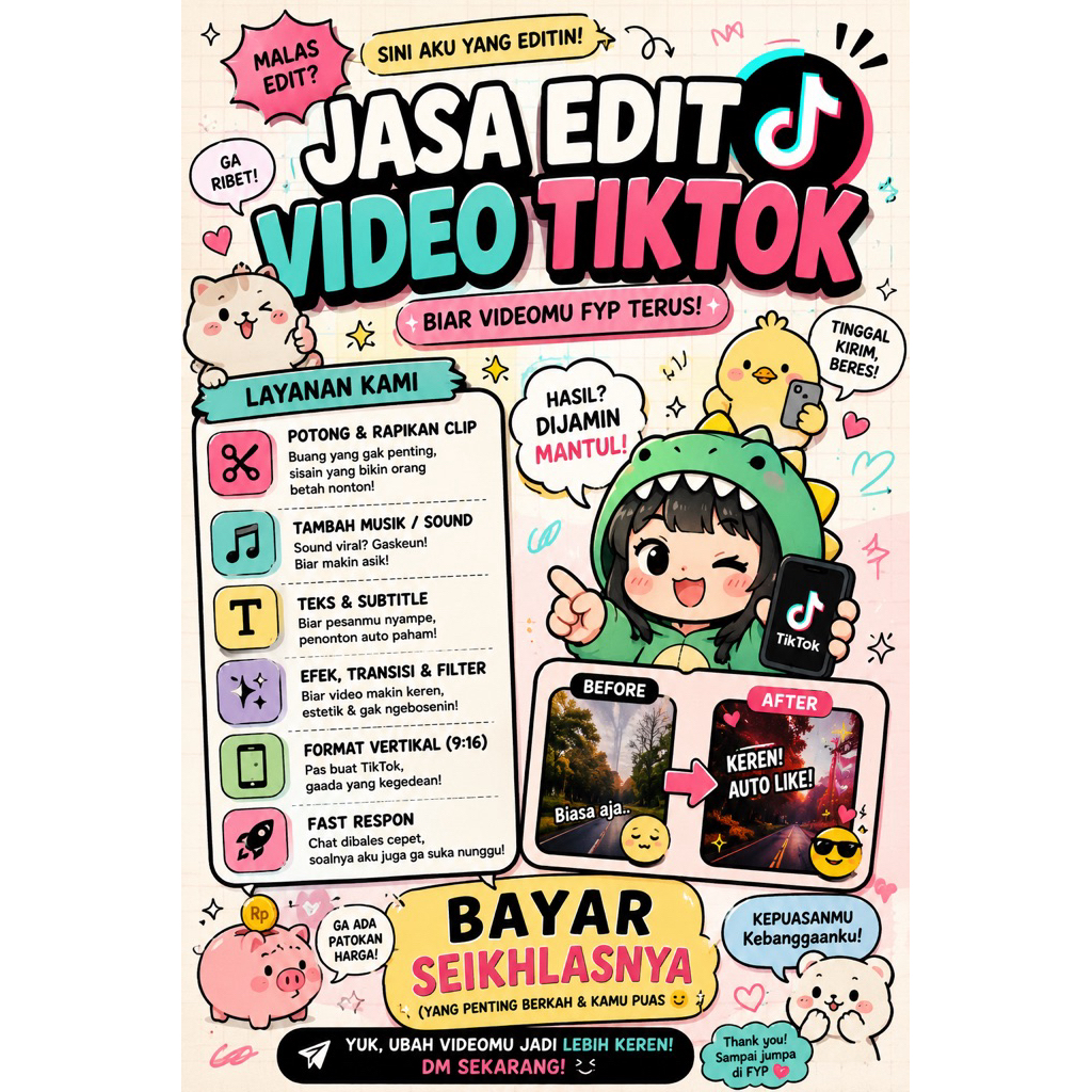 jasa edit chat vidio
