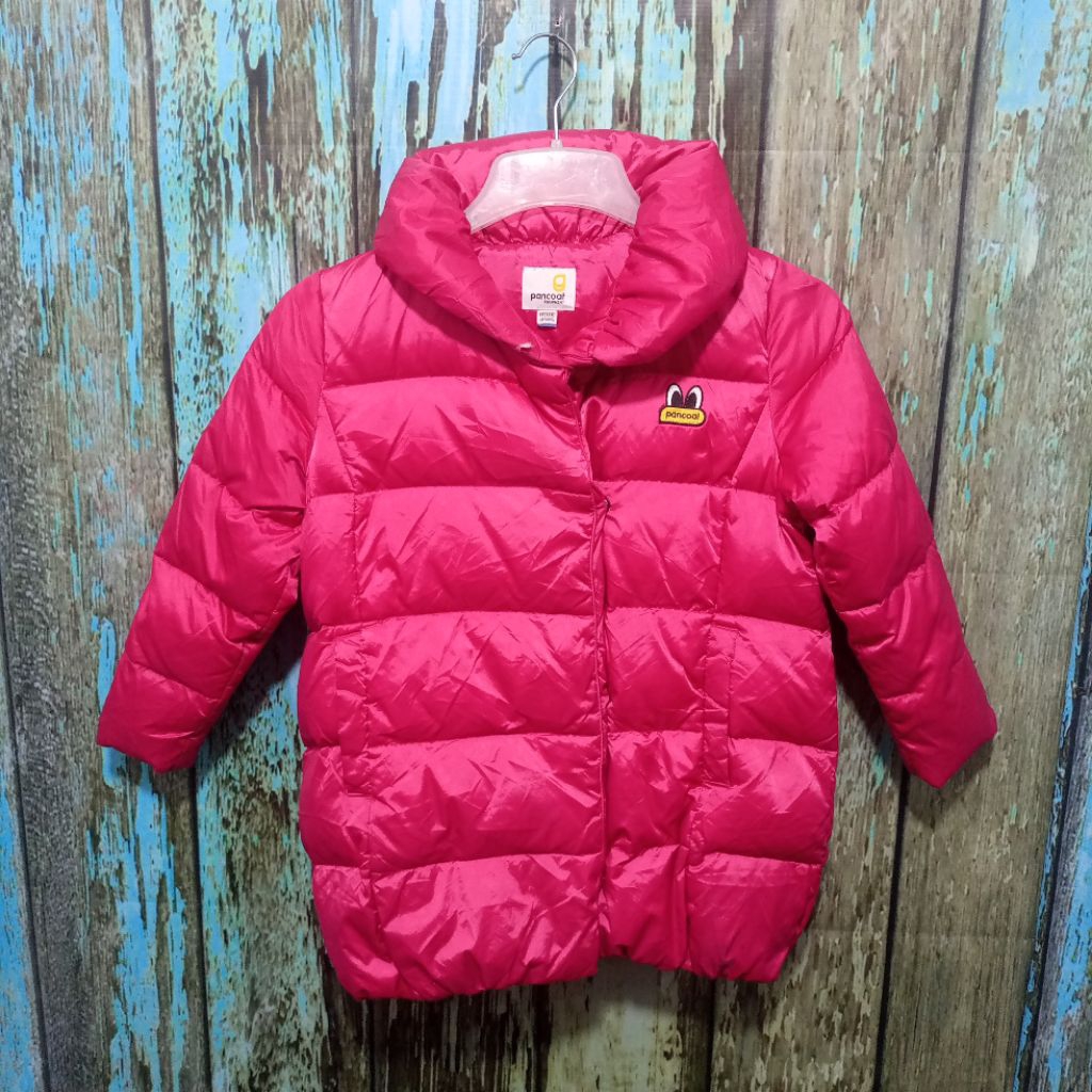 Jacket outdoor anak PANCOAT BULANG tebal  Bagus size 135 ( P 65cm L 50cm)