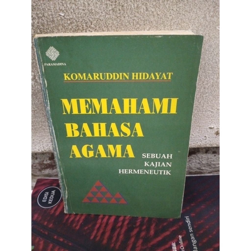 BUKU MEMAHAMI BAHASA AGAMA