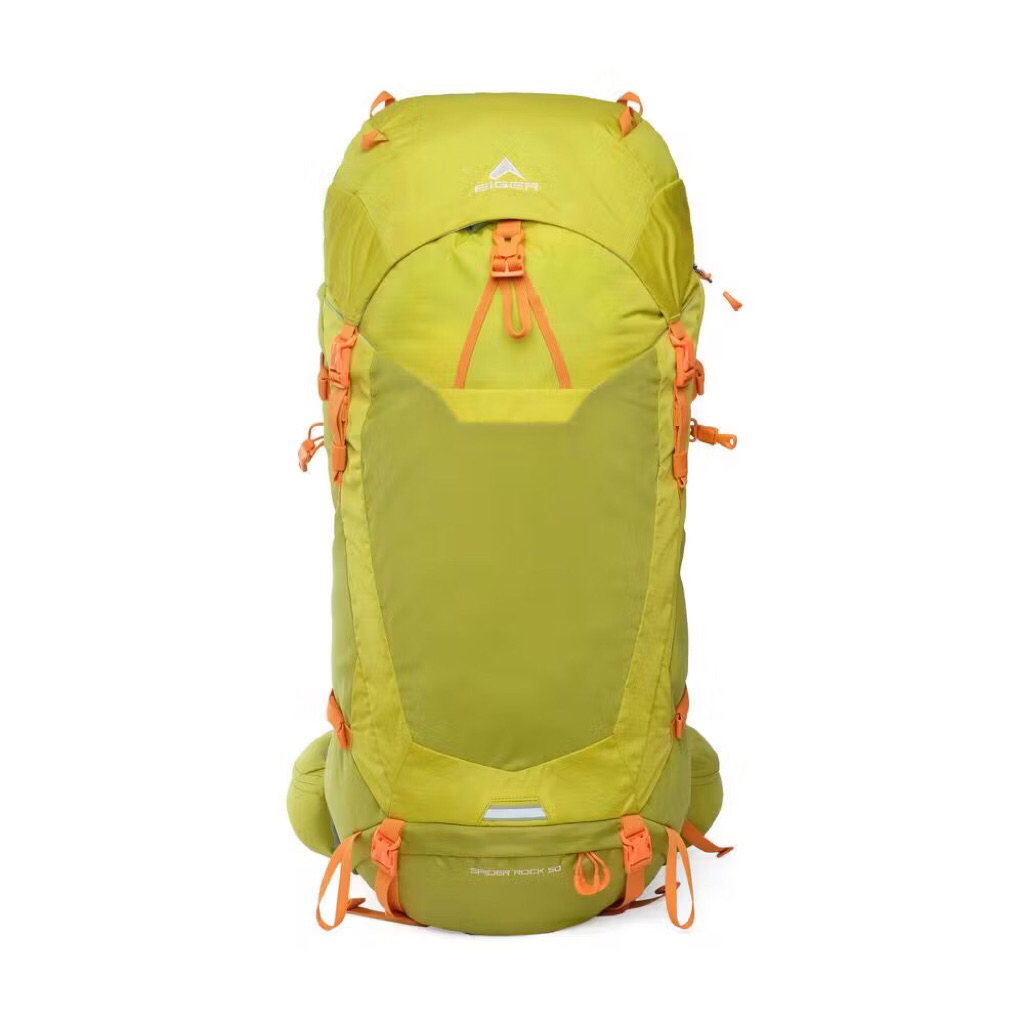 (HARGA NET / PAS) EIGER SPIDER ROCK CARRIER 50L YELLOW NEW / BARU / EIGER CARRIER / CARRIER / TAS GU