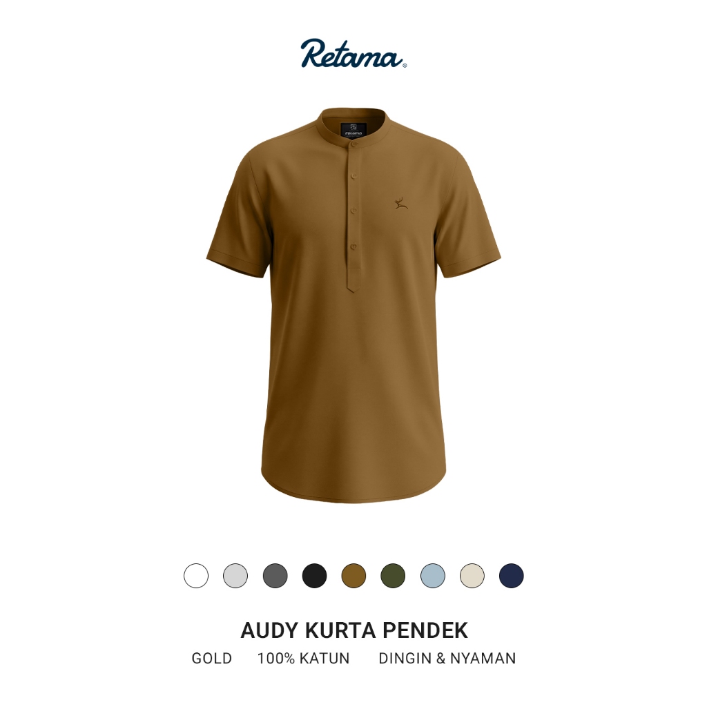 RETAMA KEMKO AUDY 001 KURTA LENGAN PENDEK