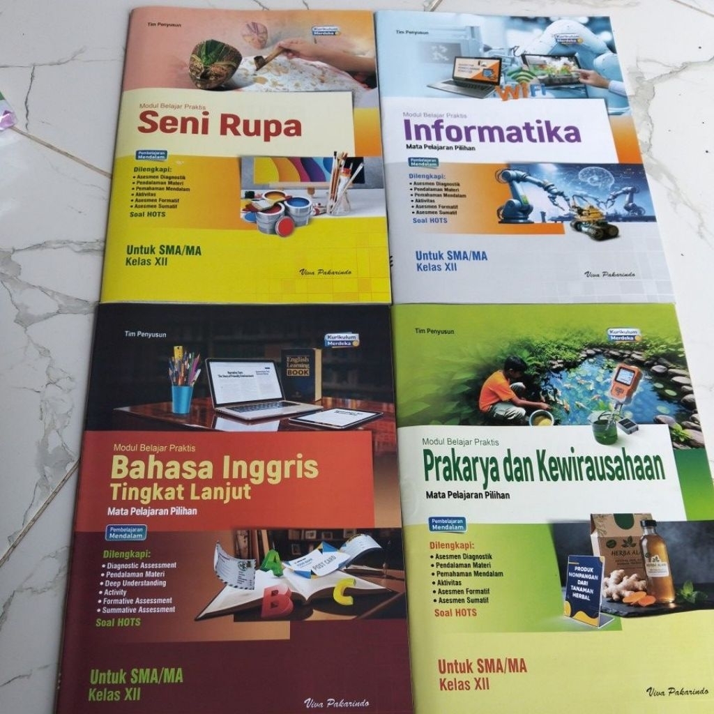 LKS viva pakarindo kelas 12  terbaru