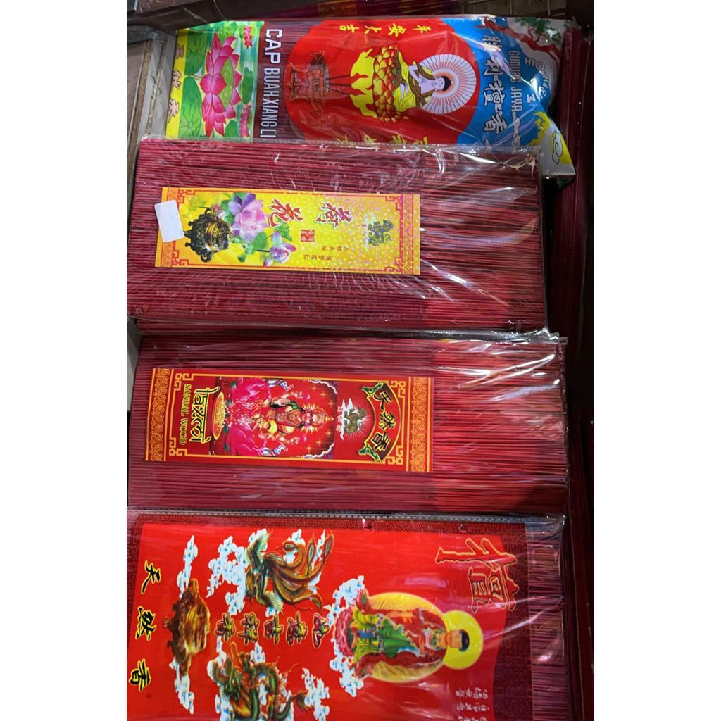 Dupa atau hio wangi merk xiangli,lotus,than dan laxmi ukuran 39cm wangi random