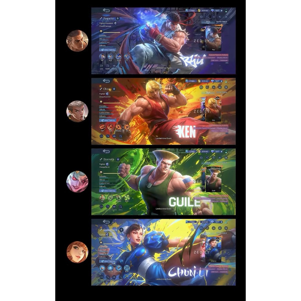 MLBB Street Fighter Skin
