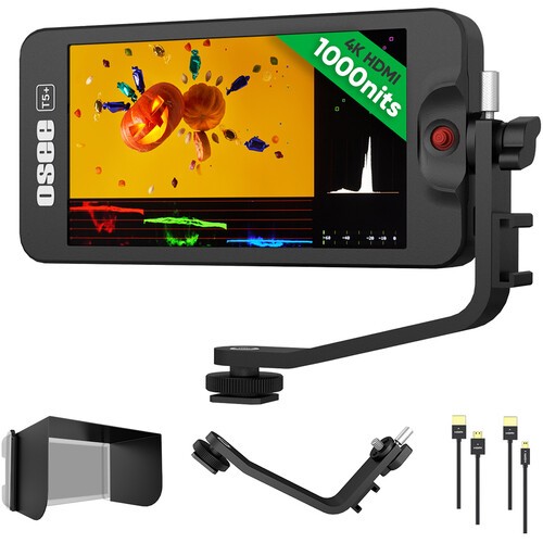 OSEE T5+ 5.5" High-Bright UHD 4K HDMI On-Camera Monitor Kit Garansi Resmi