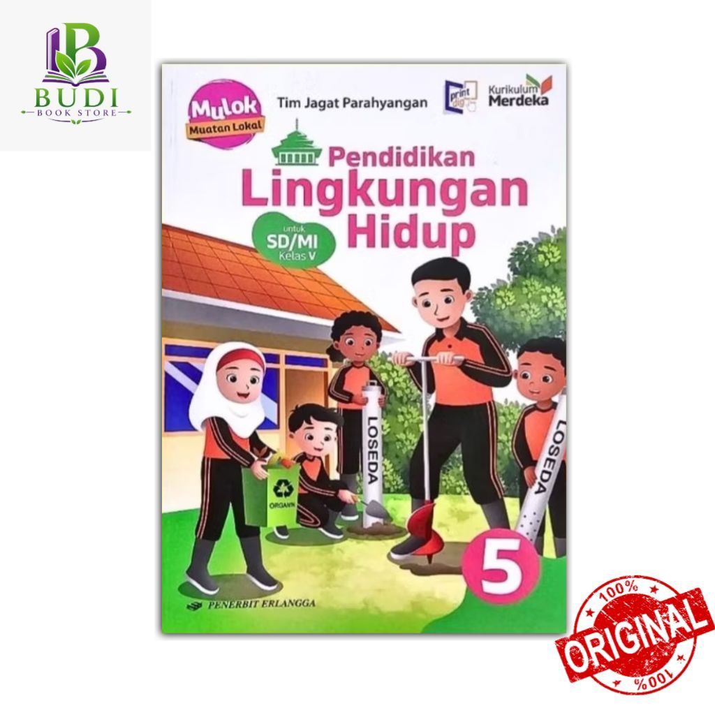 BUKU PLH PENDIDIKAN LINGKUNGAN HIDUP KELAS 5 SD/MI