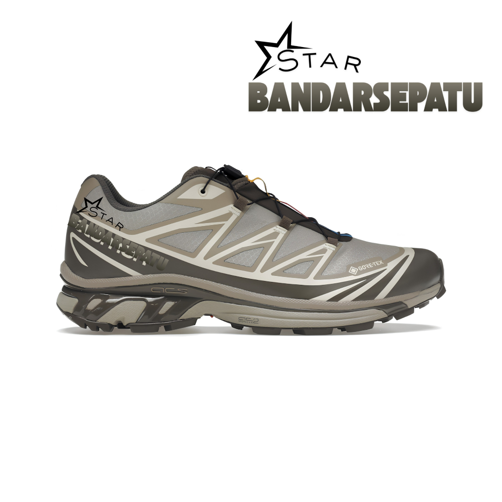 Sepatu Salomon XT-6 GORE-TEX 'Vintage Khaki'